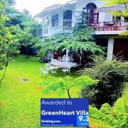 GreenHeart Villa- Top Floor, Specious 3BR-1BR AC - Hot W, Peace in Greenary & Fresh Air -Travel Awards 2025
