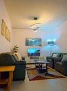 Spacious modern home near town