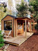 Sfeervol Tiny House in het Bos
