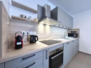 Appartement 3 pièces, 2 chambres, balcon, vue Briançon, WiFi gratuit - FR-1-330C-150