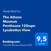 The Athens Museum Penthouse 120sqm Lycabettus View