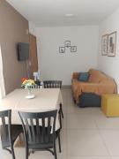 Apartamento completo a 8 min da praia