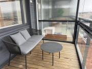 Park view city center studio with sauna