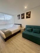 Apartaestudio nuevo y acogedor en Corferias