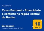 Casas Pantanal - Privacidade e conforto no centro de Bonito