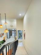 The house s impressive design, quiet and spacious