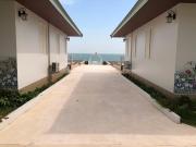 Dawn at sea Cha-am beach