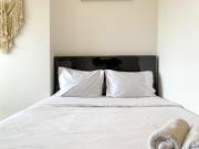 Studio with Minimalist Design Tokyo Riverside PIK 2 Apartment By Travelio