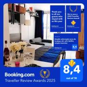 Calpe Miramar Studio 180m from Cala Calalga & 7 min from La Fossa Beach AC WiFi