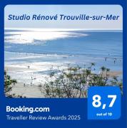 Studio Rénové au calme avec Terrasse Trouville