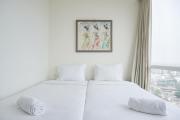 Nice and Elegant 2BR at 26th Floor Menteng Park Apartment By Travelio
