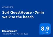 Surf GuestHouse - 7min walk to the beach