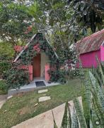 Chalé das hortênsias