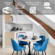 Le Grand Bleu - Wifi fibreLingeAccès cour