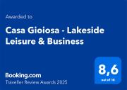 Casa Gioiosa - Lakeside Leisure & Business