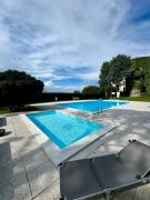 Lake view with 2 swimming pools