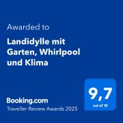 Landidylle mit Garten, Whirlpool und Klima