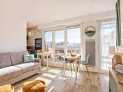Studio lumineux avec balcon et parking à deux pas de la plage - FR-1-788-56