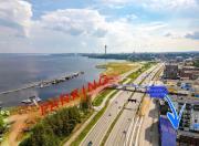 Spacious loft apartment with a lake view