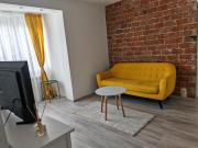 Yellow apartment in Bucharest
