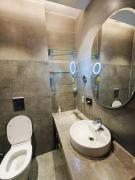 Black themed Suite with Panoramic Glass wall