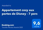 Appartement cosy aux portes de Disney