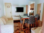 BEIRA MAR distancia de 120 metros para 6 pessoas Mobiliado ar-condicionado Wi-Fi máquina de lavar roupa