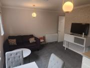 Flat with double sized bed Flat with double sized bed