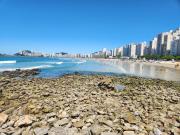 Enorme apto Frente ao mar 4 suites AC , churrasqueira privativa