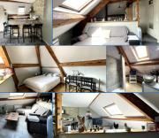 Les combles de l Aure Grand studio cosy confortable classé 3 étoiles centre Bayeux 2 mn à pied cathédrale proche plages du débarquement