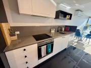 Midnight Luxe 1BR 1Bath Apartment 104 in the heart of Braddon Pool Sauna Secure Parking Wine WiFi