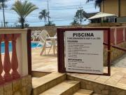 Sol e Mar apto perto da praiapiscina e varanda Massaguaçu