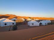 in merzouga luxury camp