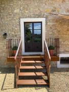 Riverside farmhouse with olive grove