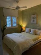 Mediterranean apartment near the beach with seaview, pool & balcony