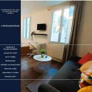 LExplorateur - Gare - Cozy - Wifi - TV