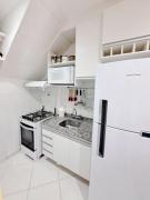 Duplex c lareira nas montanhas