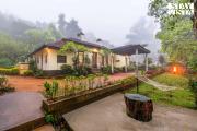 StayVista at Serenity of Sunny Side with TV, Lawn, Lake View