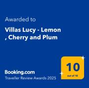Villas Lucy - 1 Lemon -outdoor pool , 2 Cherry-indoor pool and 3 Plum-outdoor pool Villas Lucy - 1 Lemon -outdoor pool , 2 Cherry-indoor pool and 3 Plum-outdoor pool