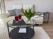 FeWo "Freiheit" - Panoramablick - großer Balkon, ganzjährig zu nutzen - schnelles WLAN - Parkplatz - 300 Meter zum Strand