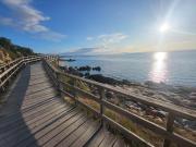 Casa con vistas al mar, playa 300 m, parking, wifi