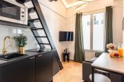 Studio élégant esprit Loft avec AC