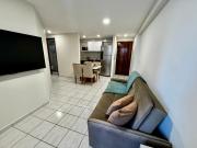 Edy hospedagens Sol e Mar 1402 conforto e vista mar