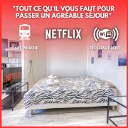 Studio Le Rayon NEUF & Cosy - Gare Parilly