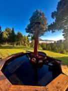 Casa de Campo con tina de agua caliente