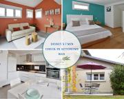 Palme Centre ville Terrasse Disneyland 4 personnes avec 1 bébé