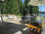 Villa Rusinlahti, private beach