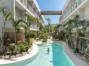 Peaceful Immersion in the Jungle near the Beach