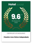 Chambre avec entrée indépendante