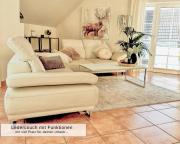 Harz-Fewo Weitsicht, modern & ruhig mit 2 Balkonen, Jura Kaffeevollautomat, Kaminofen, Gäste mit Hund willkommen